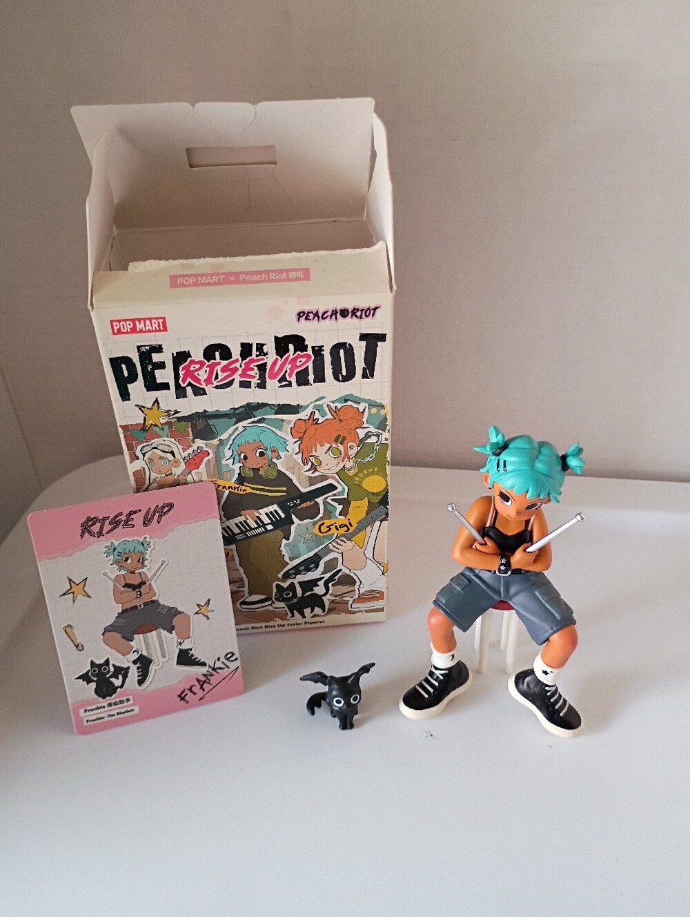 Pop Mart Peach Riot Rise Up Frankie the Rhythm